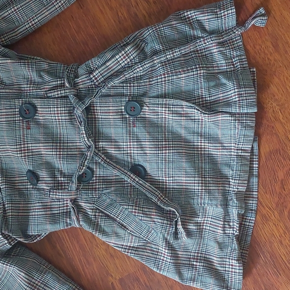 Plaid coat - Picture 4 of 9